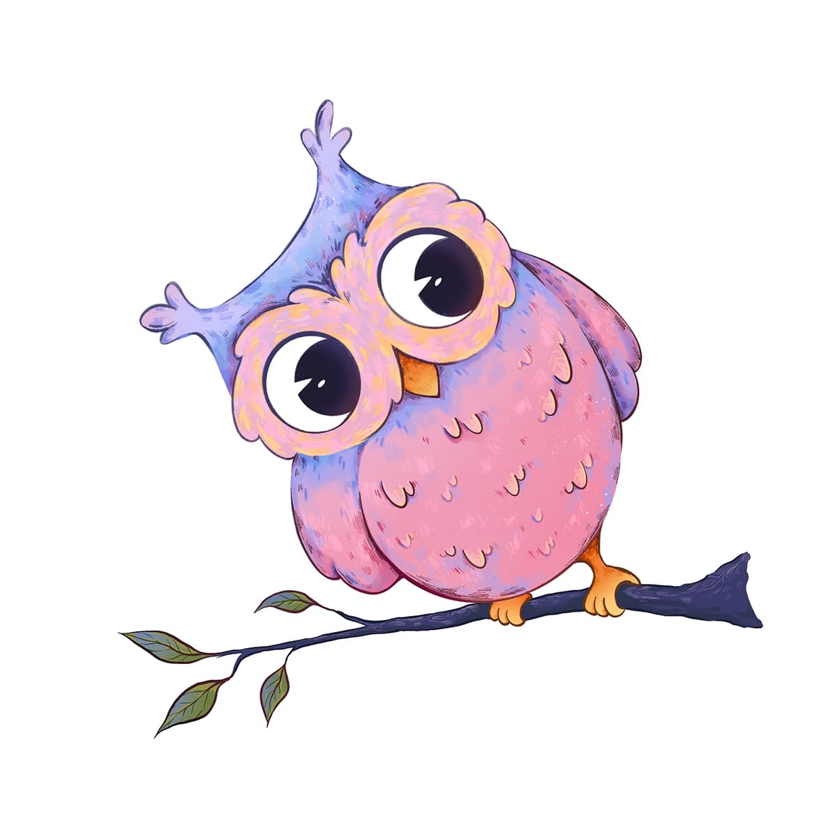 ILLUSTRATION cartoon Character design adobe illustrator book owls birds animals арт digital